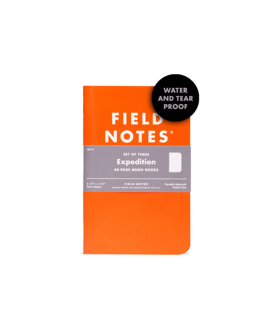 Field Notes- Expedition