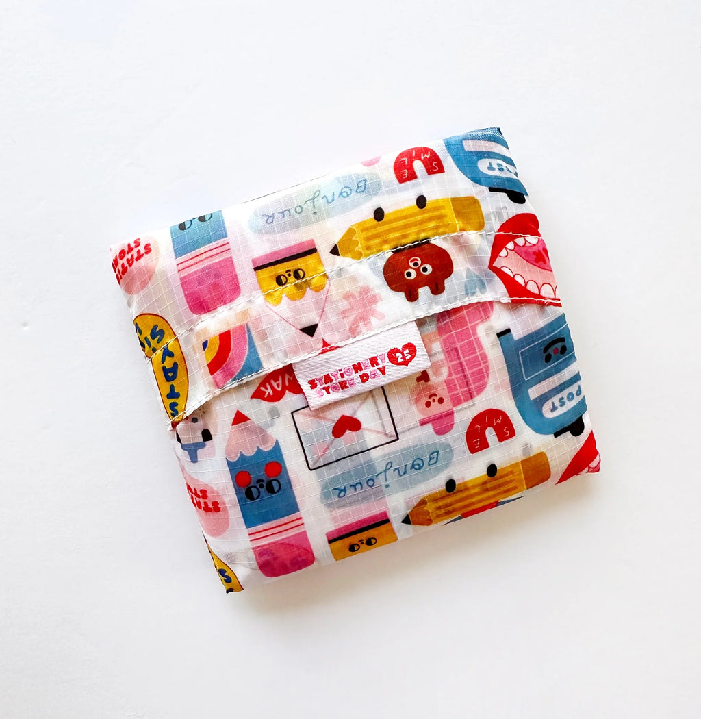 Suzy's Cuties Foldable Tote Stationery Store Day