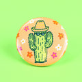Happy Cactus Button