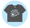 Shovel Bleachers Flowy Crop Tee - PLEASE READ SIZING