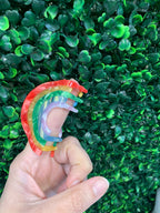 Rainbow Claw Clip