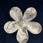 Large Marbled Flower Hair Claw 3"