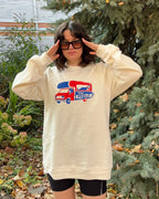 The Pawfia Crewnecks Sweatshirt - Royal Blue