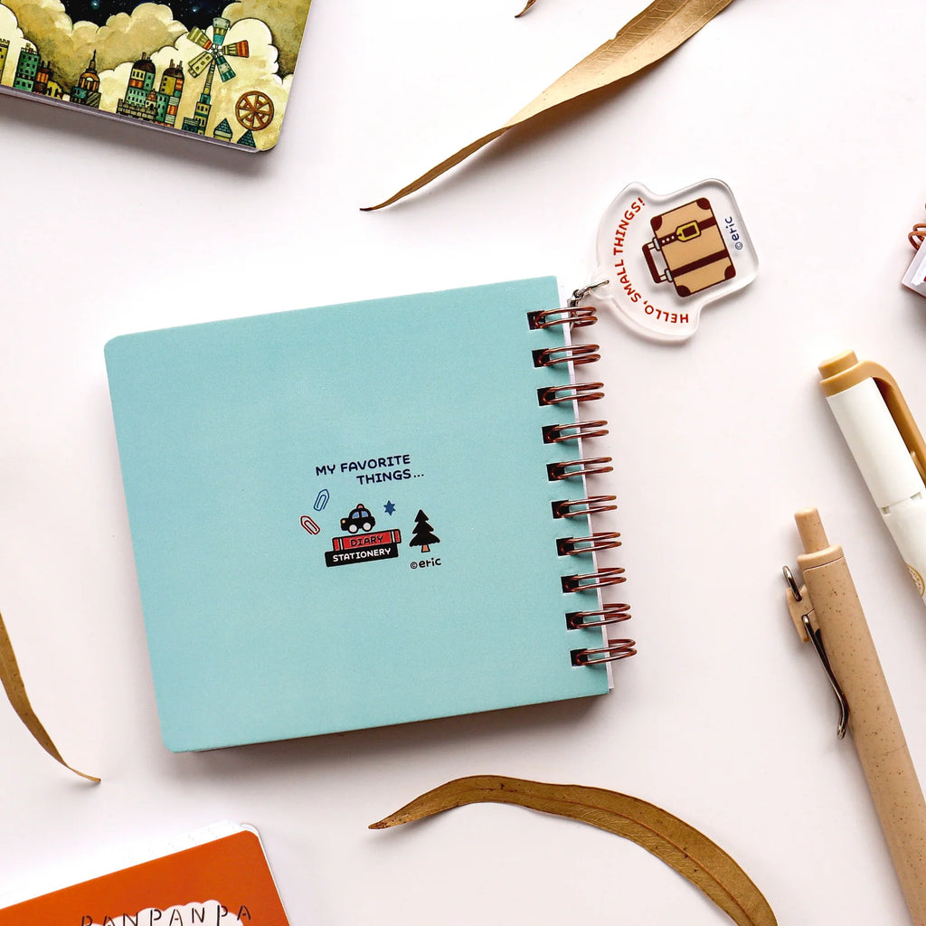 Nippan Mini Notebook with Charm - Stationery Store