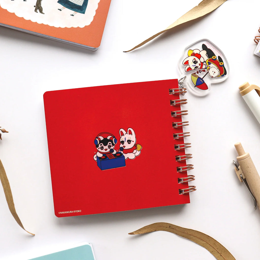 Nippan Mini Notebook with Charm - Bodega