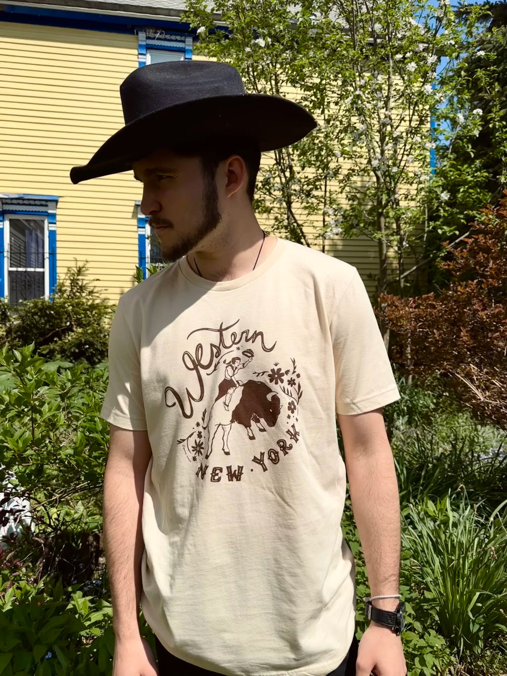 Western NY T-shirt (Espresso)