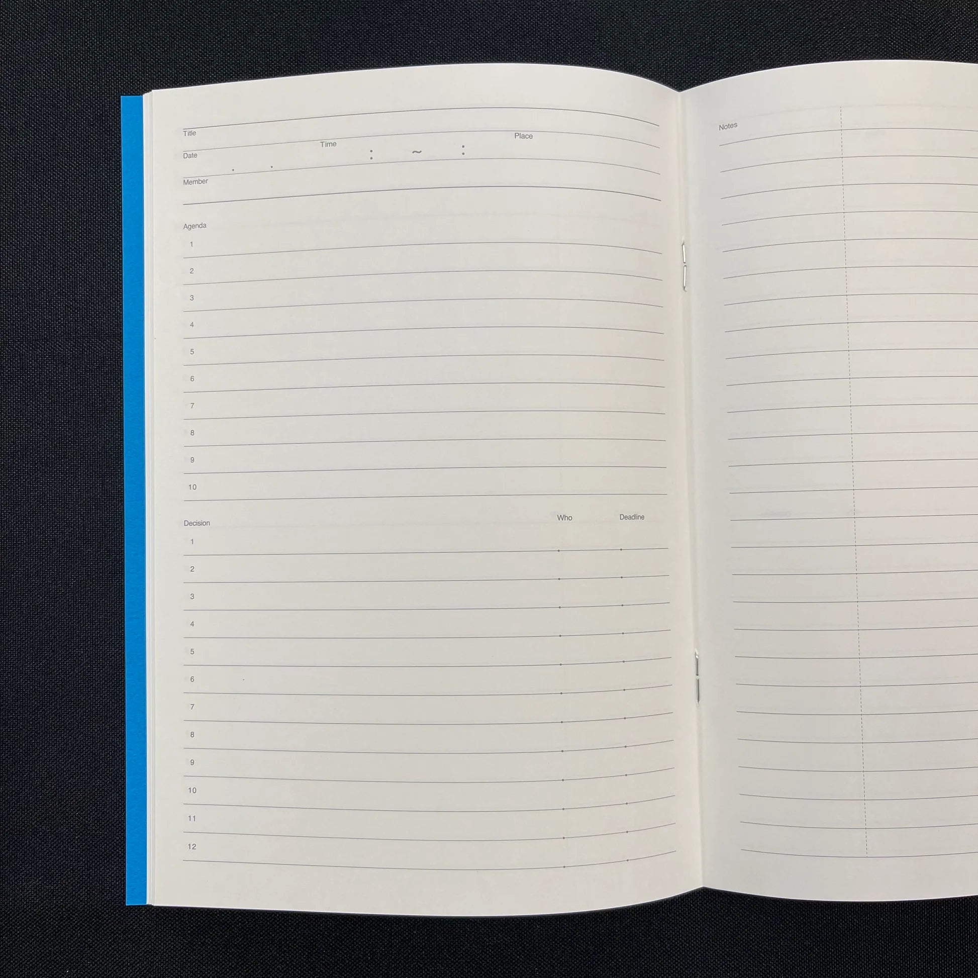 Function Notebook: Meeting Notebook