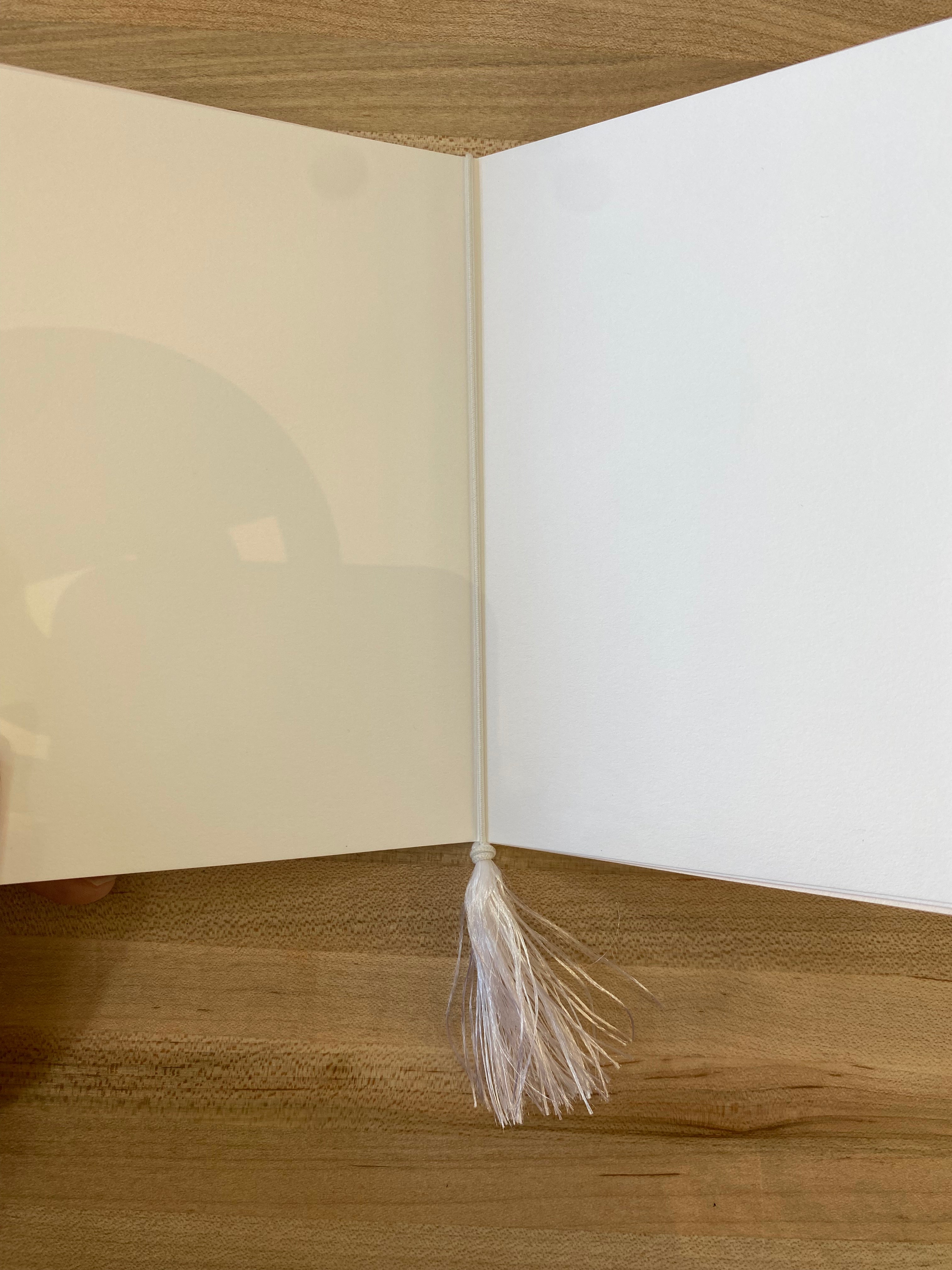 Gold Foil Printed Vow Book set (His/Her)