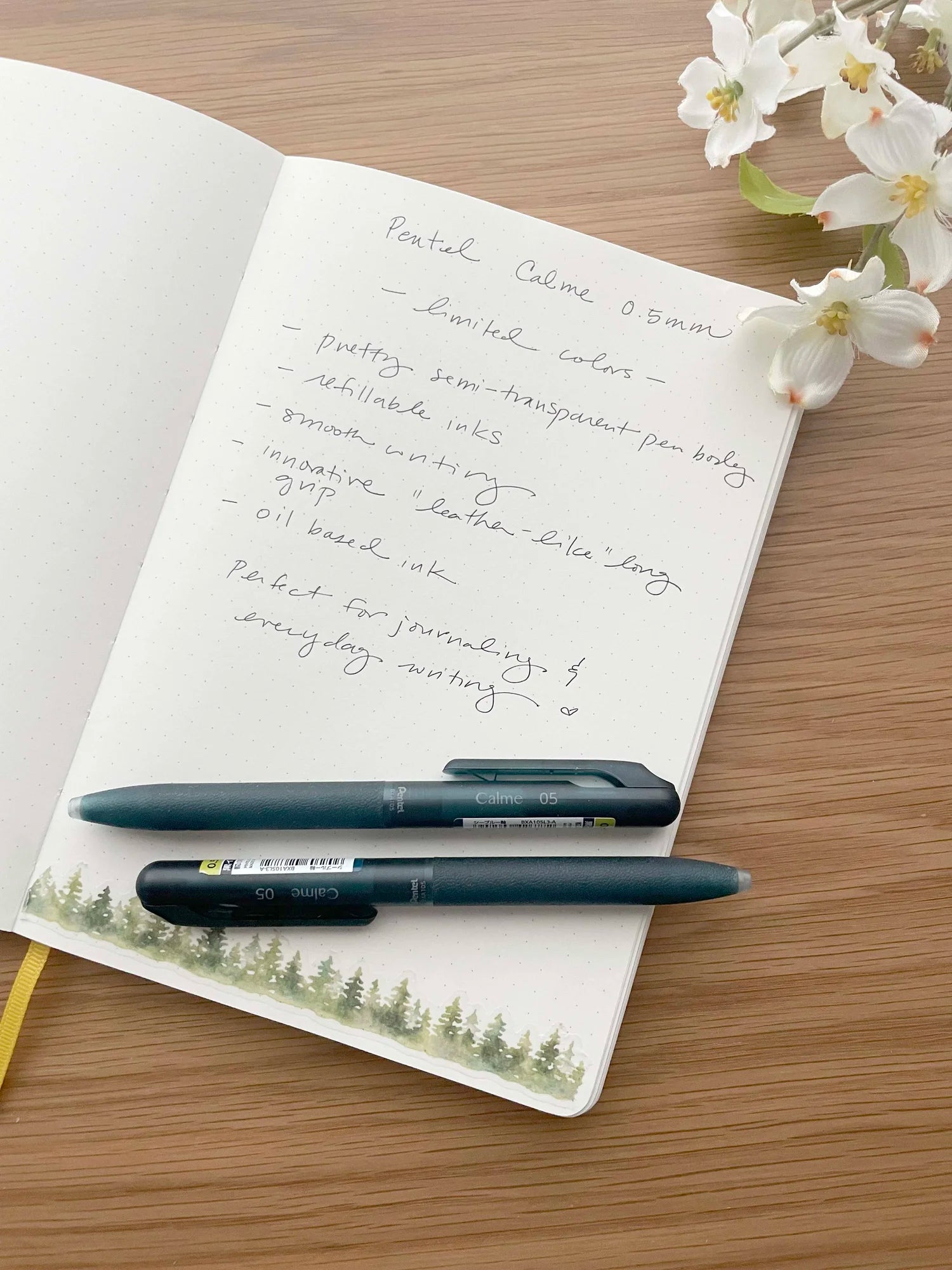 Pentel Calme Limited Edition Gel Pen .5mm