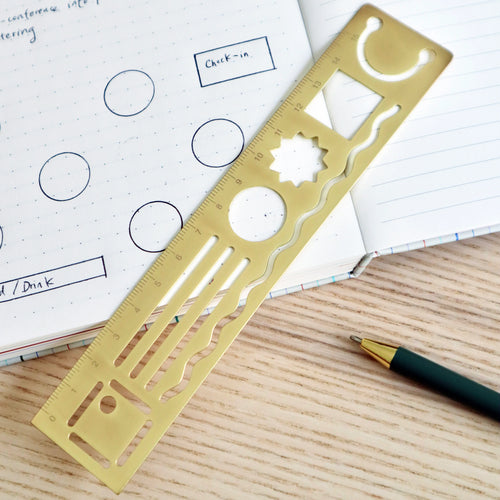 3-in-1 Metal Bookmark