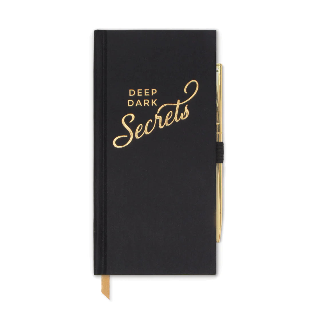 "Deep Dark Secrets" Journal With Pen