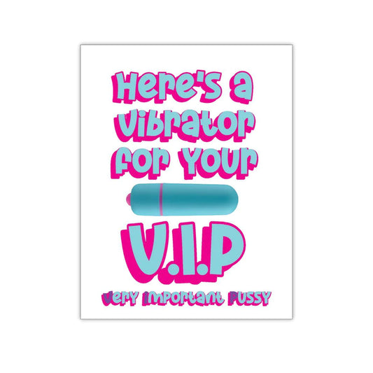 VIP Bullet Card