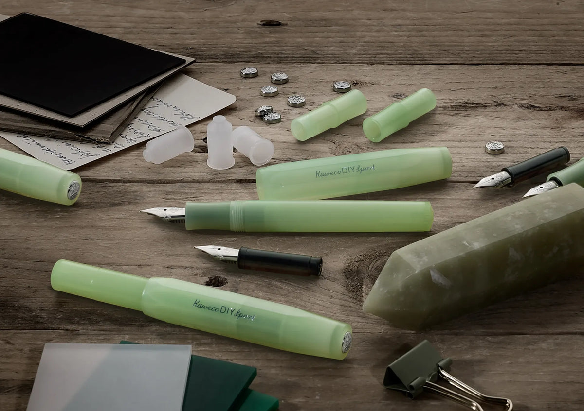 part of the kaweco diy sport glow pen