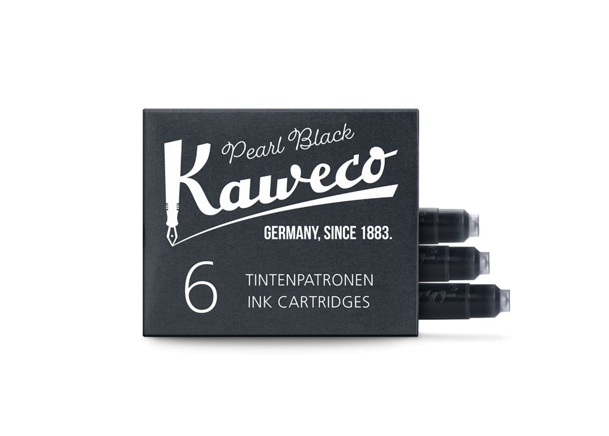 Kaweco Ink Cartridges in Pearl Black