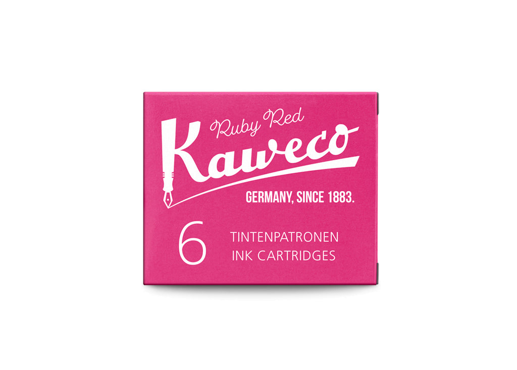 Kaweco Ink Cartridges in Ruby Red