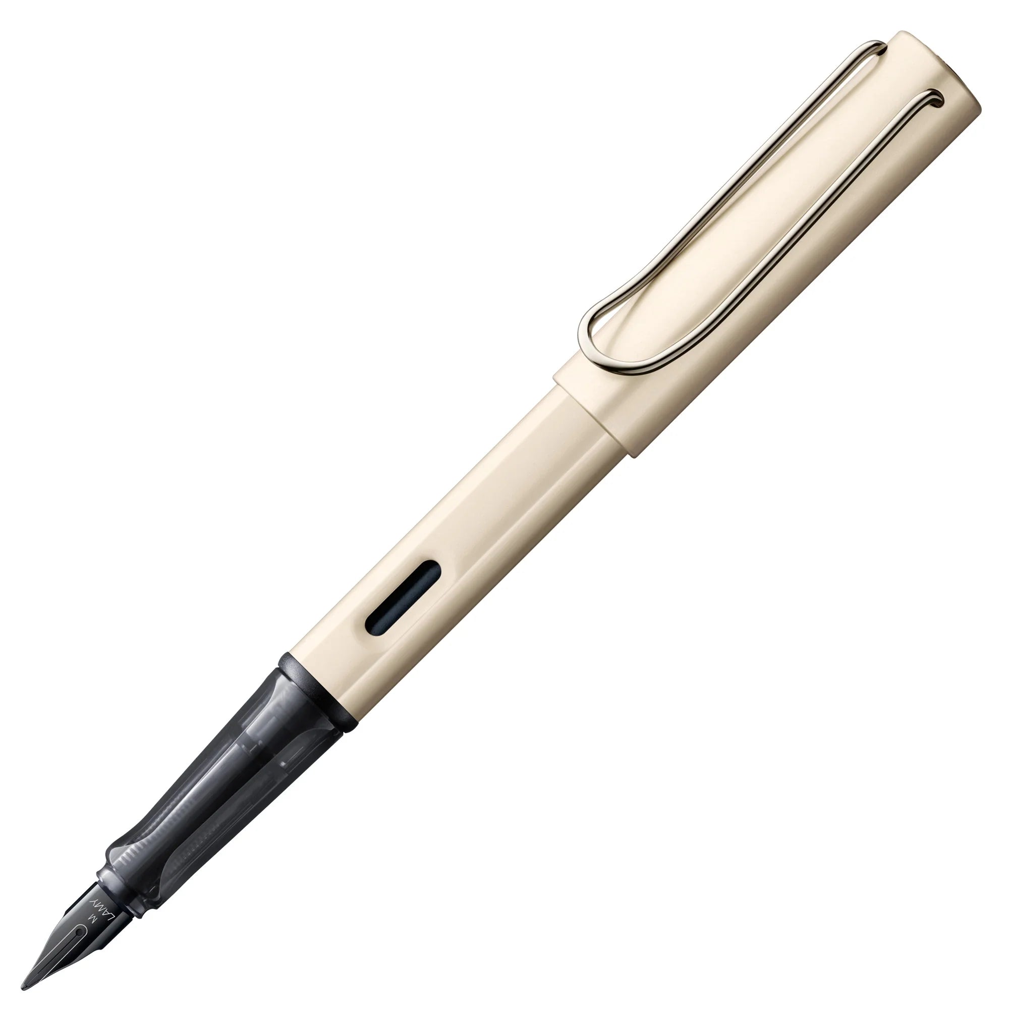 LAMY LX Fountain Pen - Premium Anodized Aluminum in Palladium with Fine Nib
