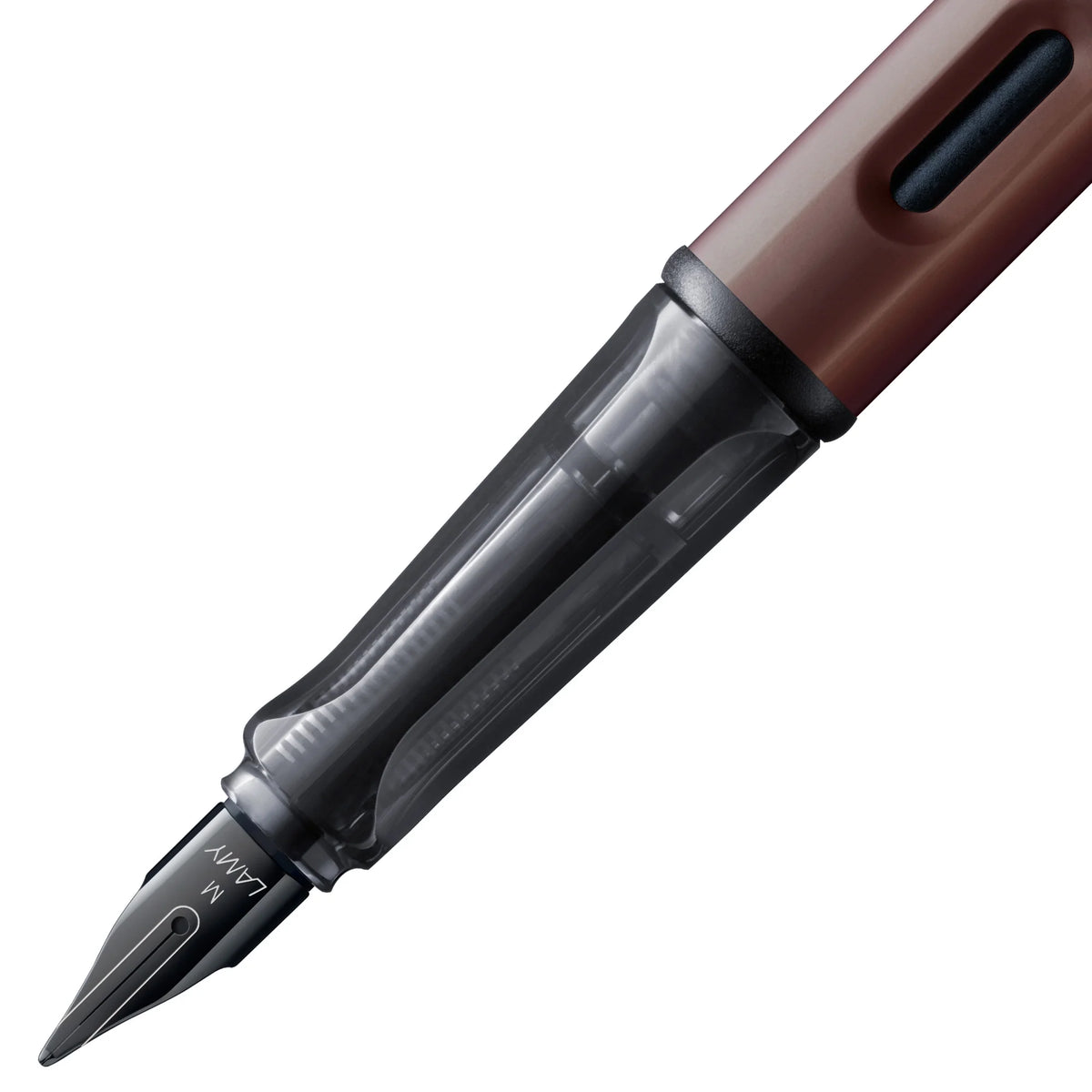 LAMY LX Fountain Pen - Premium Anodized Aluminum - Marron, Fine Nib