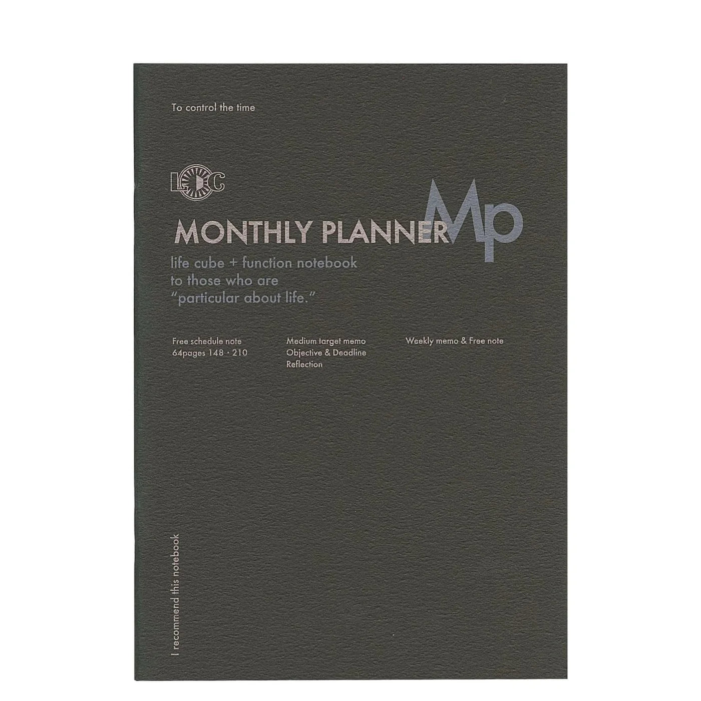Function Notebook: Monthly Planner