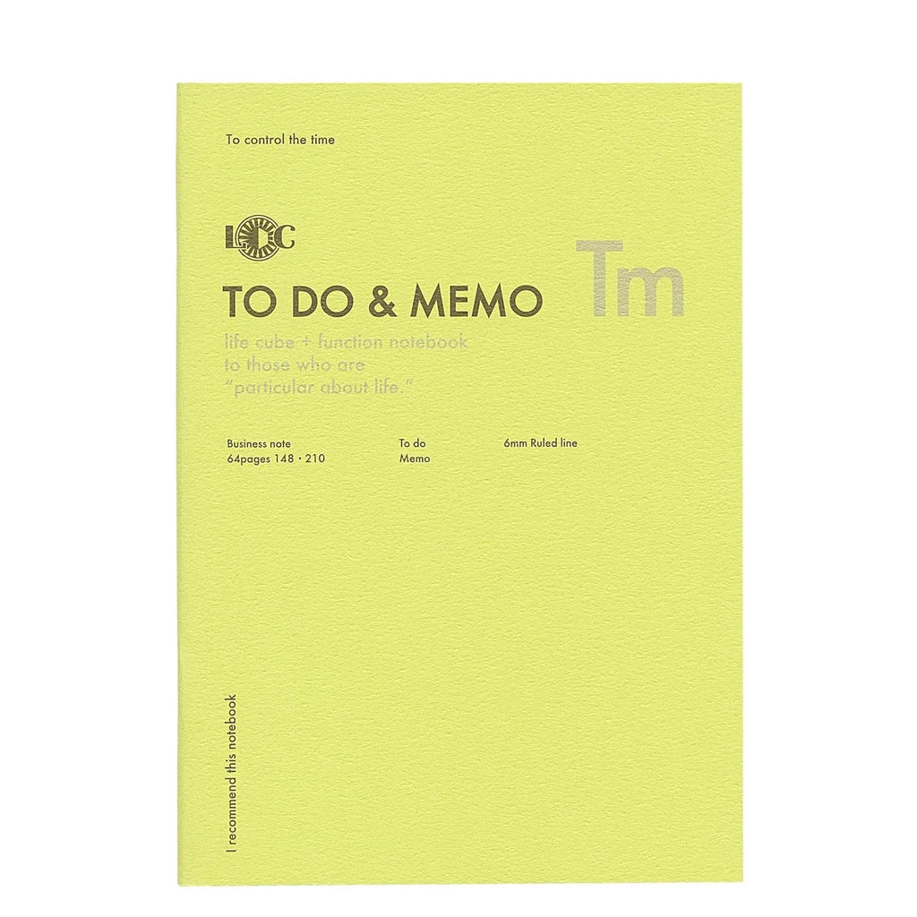 Function Notebook: To Do & Memo