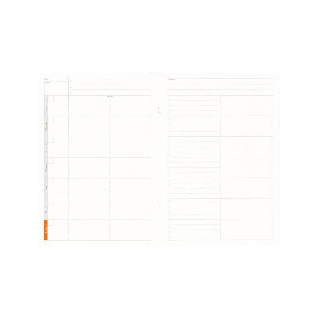 Function Notebook: Weekly Planner