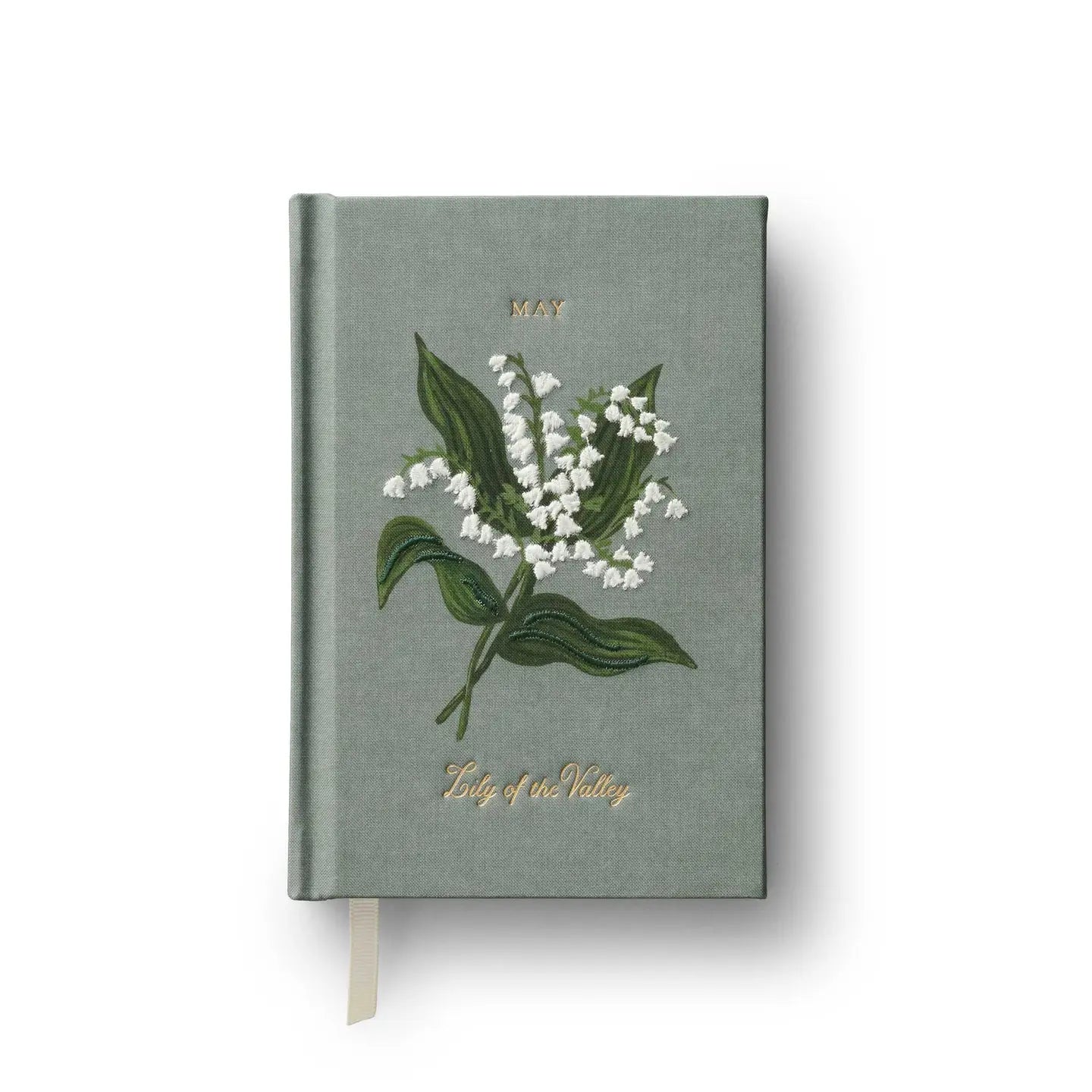 May Birth Month Mini Embroidered Journal