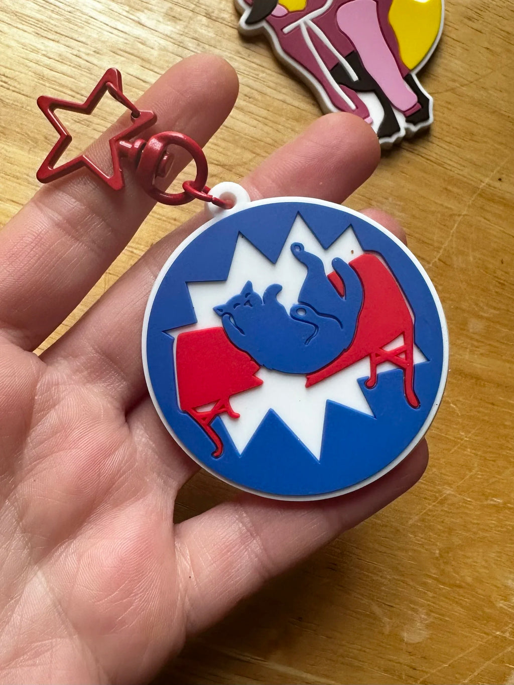 Meowfia PVC Keychain