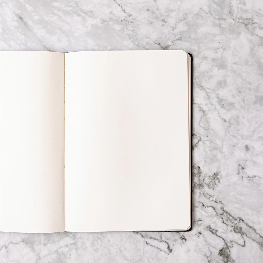 Medium Blackwing Slate Notebook - Black Blank