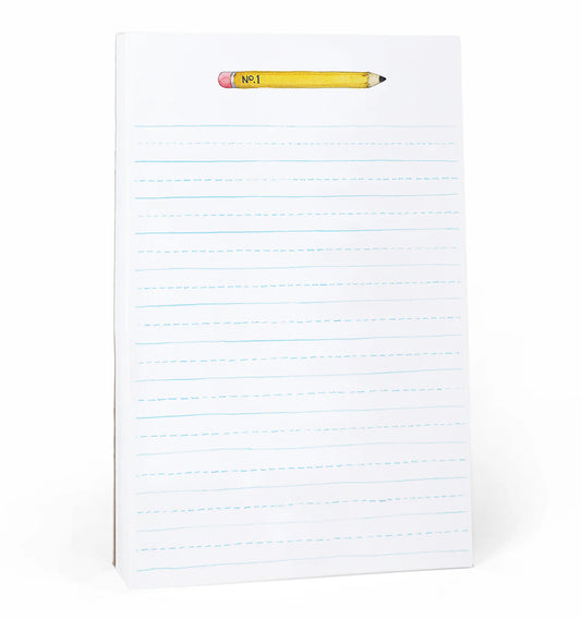 Pencil Lined Notepad