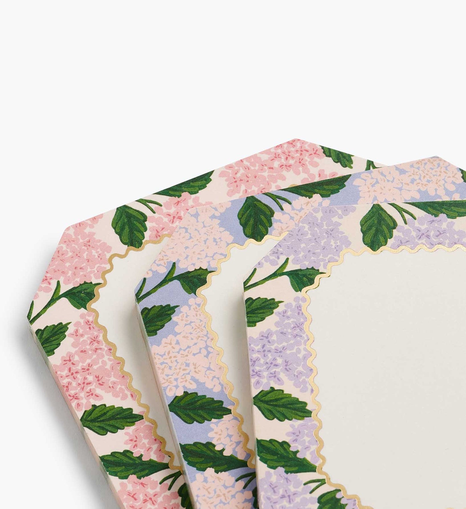 Hydrangea Mini Notepad Trio