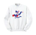 The Meowfia Crewneck Sweatshirt - White