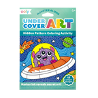 Undercover Art Hidden Patterns Coloring Activity- Undercover Aliens