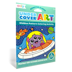 Undercover Art Hidden Patterns Coloring Activity- Undercover Aliens