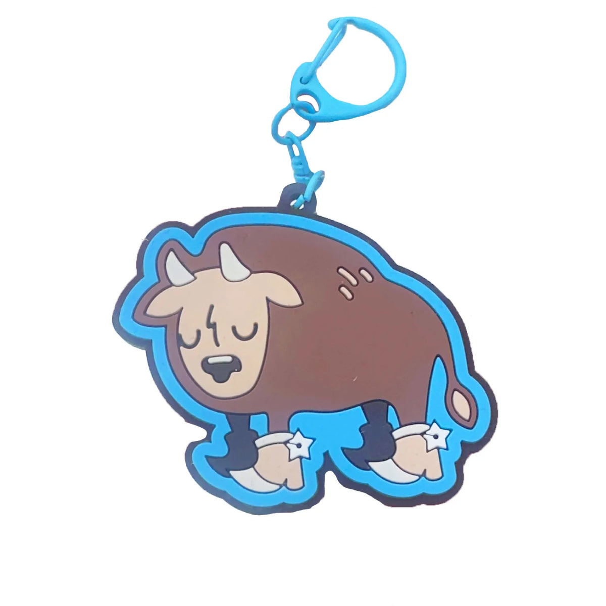 Buffalo in Boots Keychain