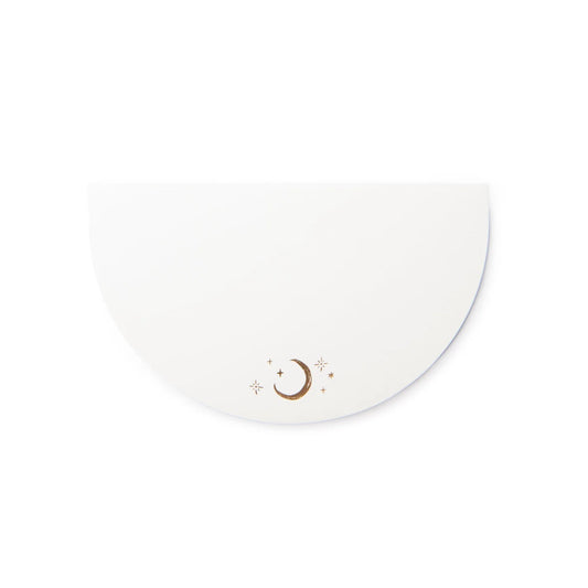 Celestial Half Moon Notepad