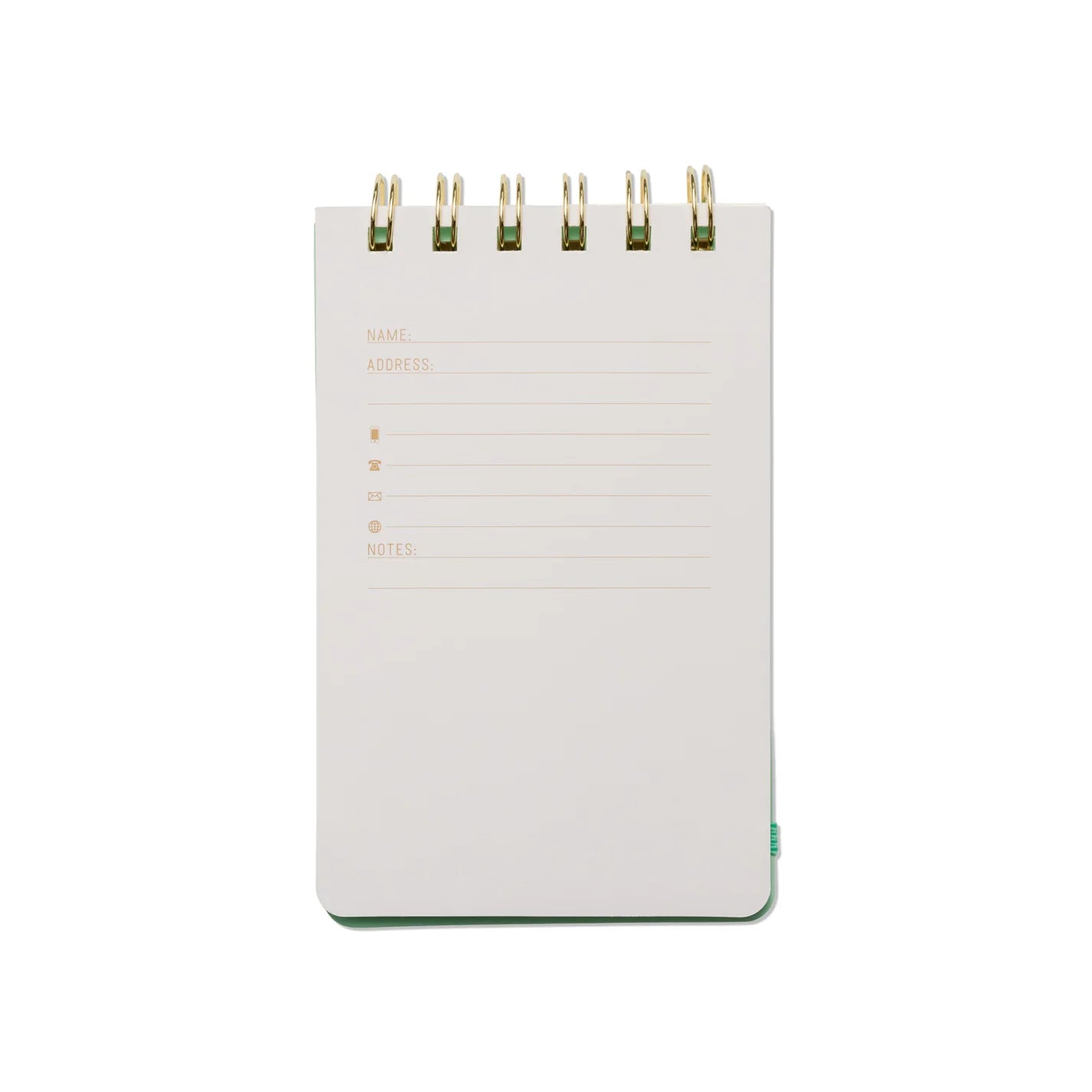 Leaf Me Alone Twin Wire Notepad
