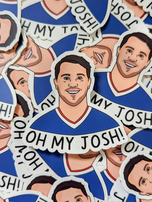 Oh My Josh Sticker