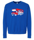 The Pawfia Crewnecks Sweatshirt - Royal Blue