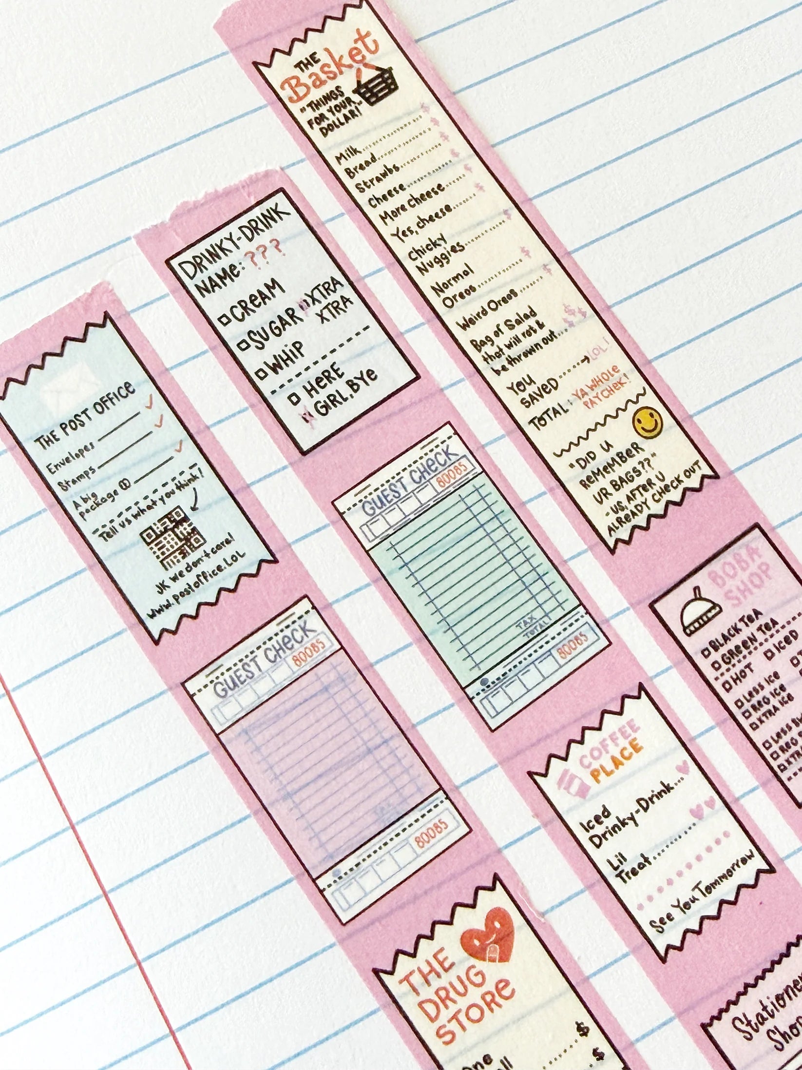 I Have Receipts Regular Washi Tape SSD 2026