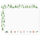 Camp Flat Notes Stationery Set (8 cards & Envelopes)