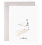 Supergirl Mom Greeting Card