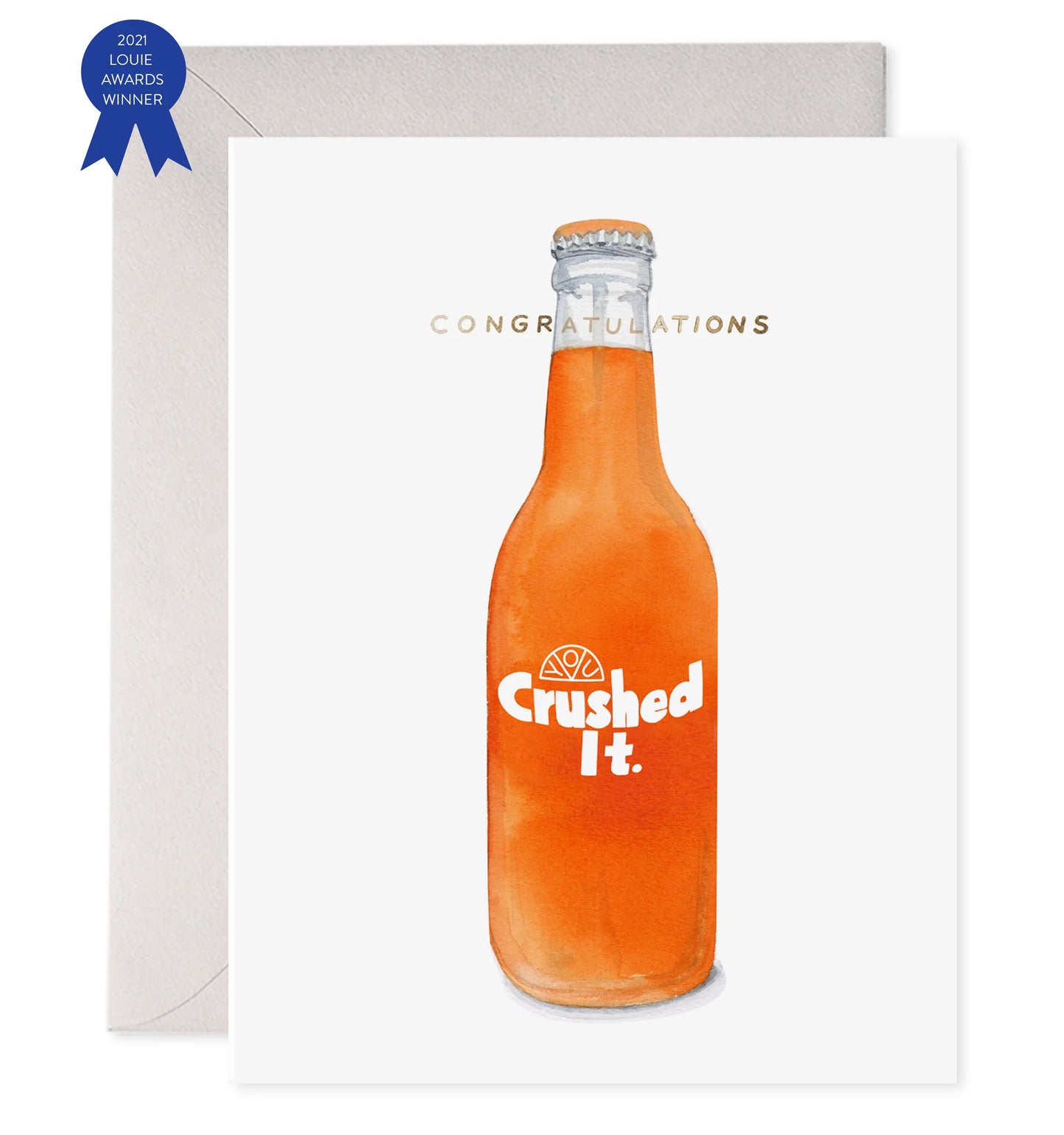 Crushed It Greeting Card