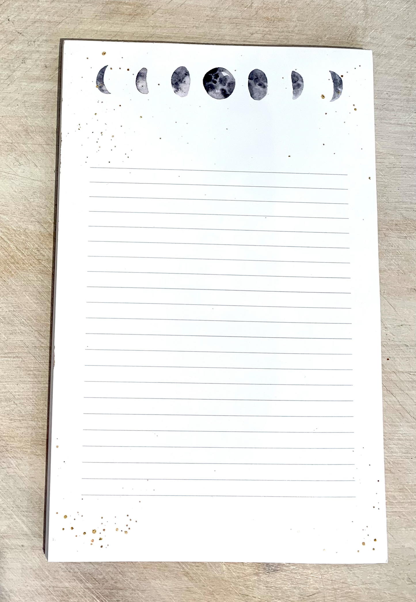 Moon Phases Notepad