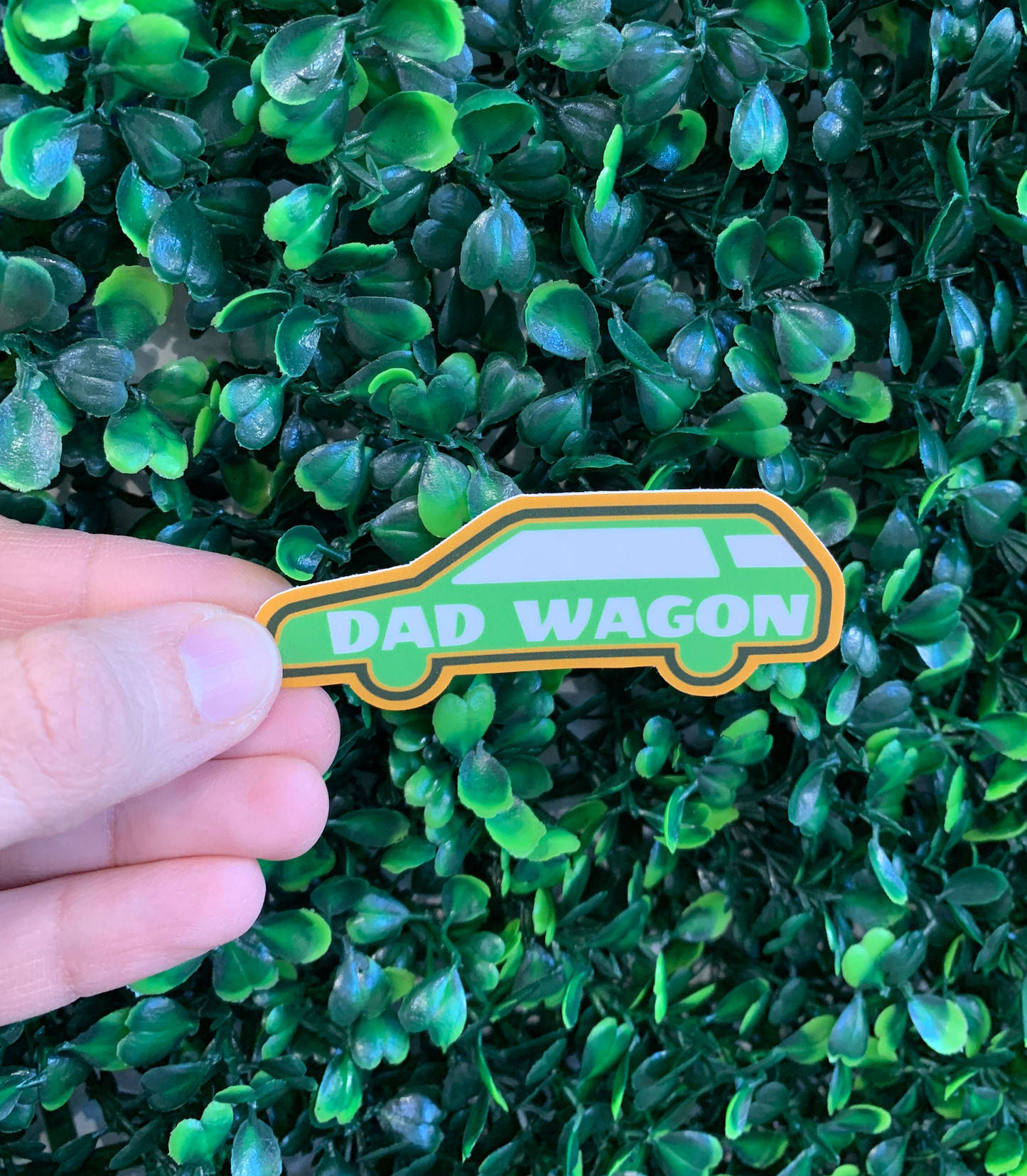 Dad Wagon Sticker