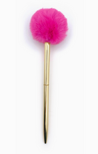 Plush Pom Pom Pen