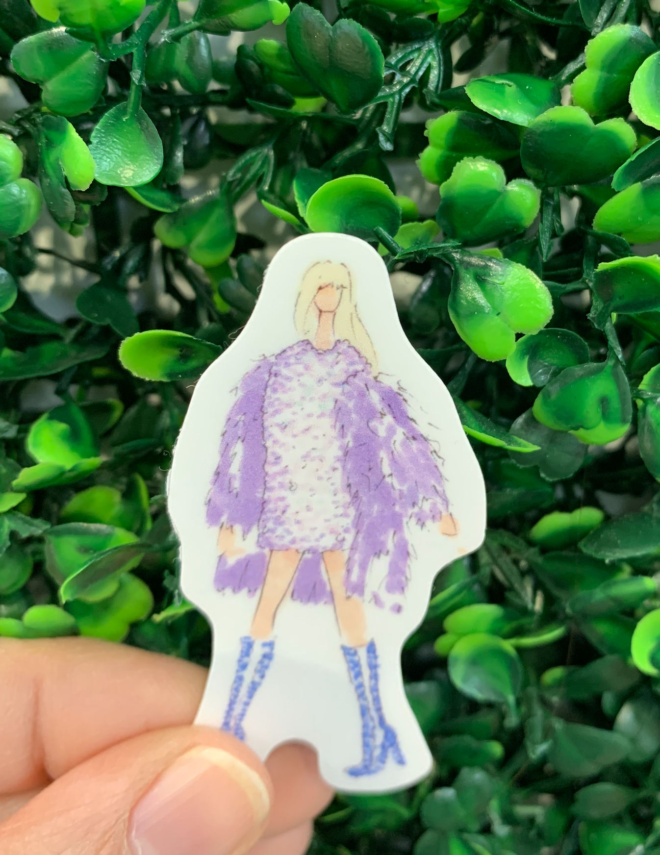 Taylor Swift Inspired Fashion Sticker