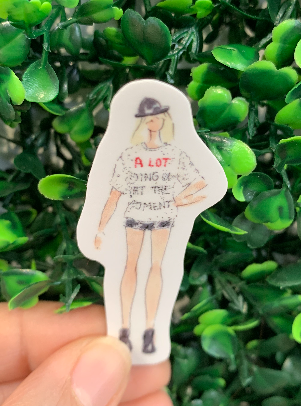 Taylor Swift Inspired Fashion Sticker
