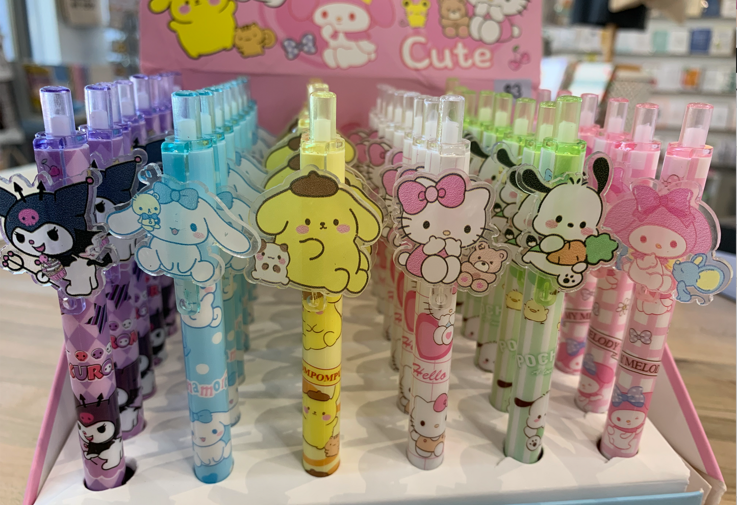 Hello Kitty Character Gel Pens by Sanrio