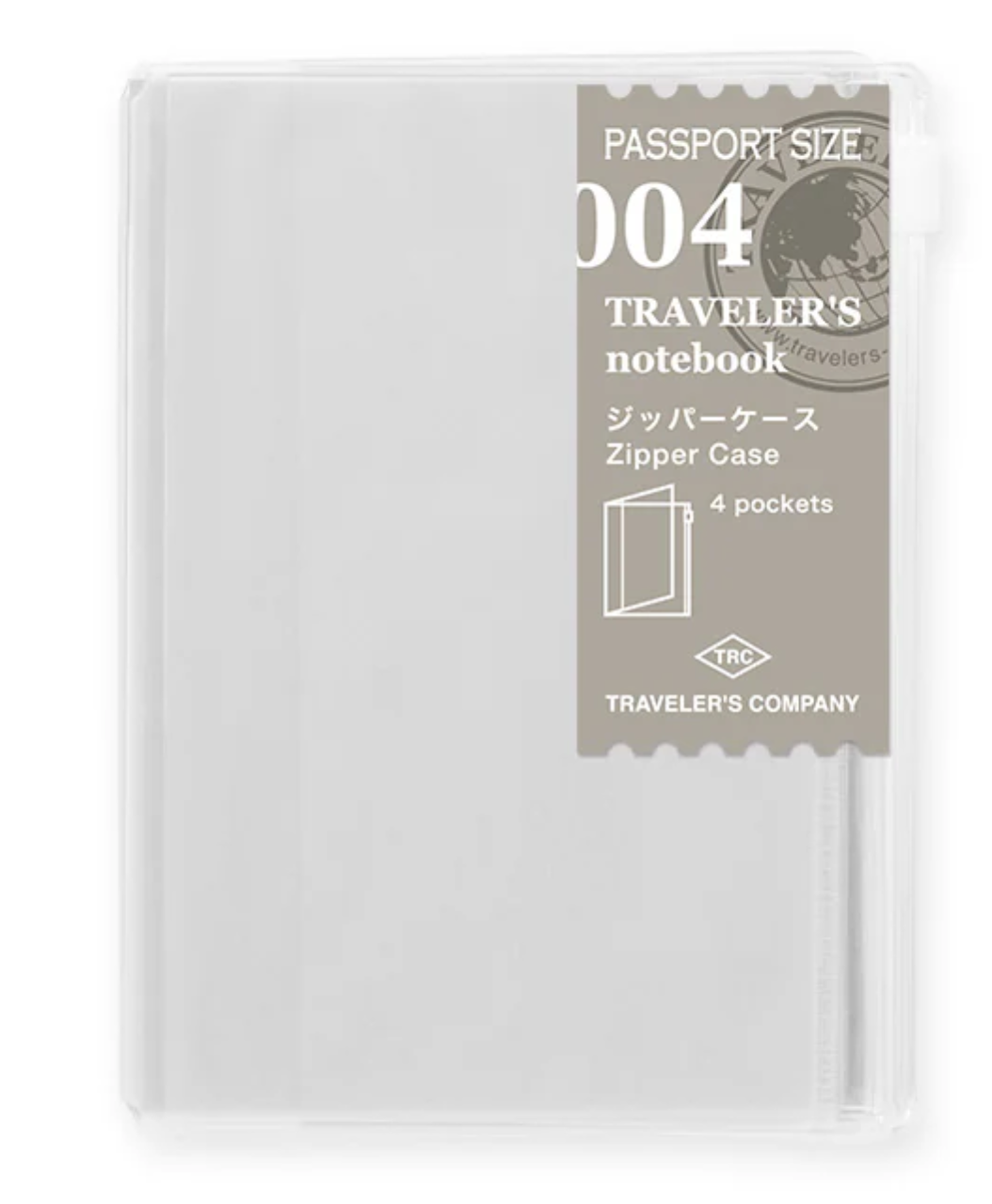 Traveler's Notebook 004 Zipper Case - Passport Size