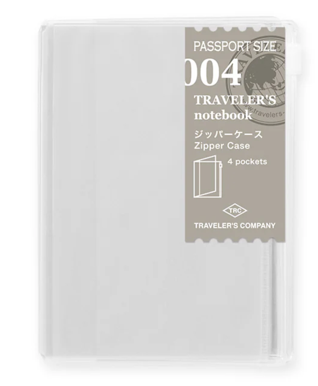 Traveler's Notebook P-004 Zipper Case - Passport Size