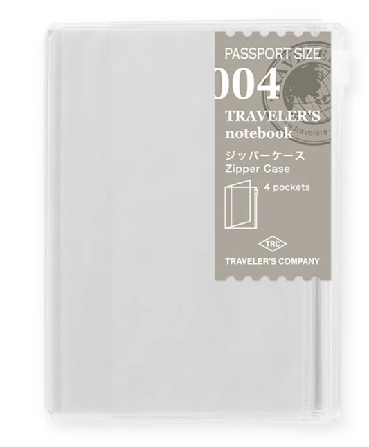 Traveler's Notebook 004 Zipper Case - Passport Size